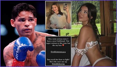 Ryan Garcia announces new influencer girlfriend following divorce from model ex-wife Andrea Celina -
